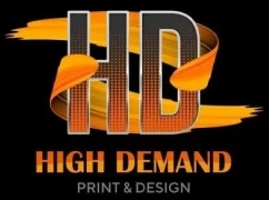High Demand Print and Design logo